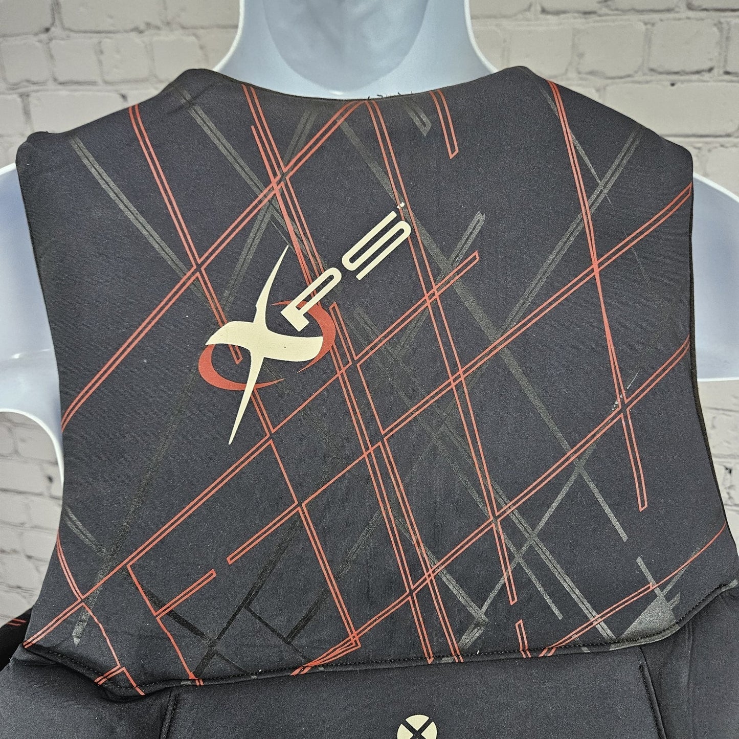 XPS Black Red USCG Segmented Technology Ski Wakeboard Vest Life Jacket Mens XXL
