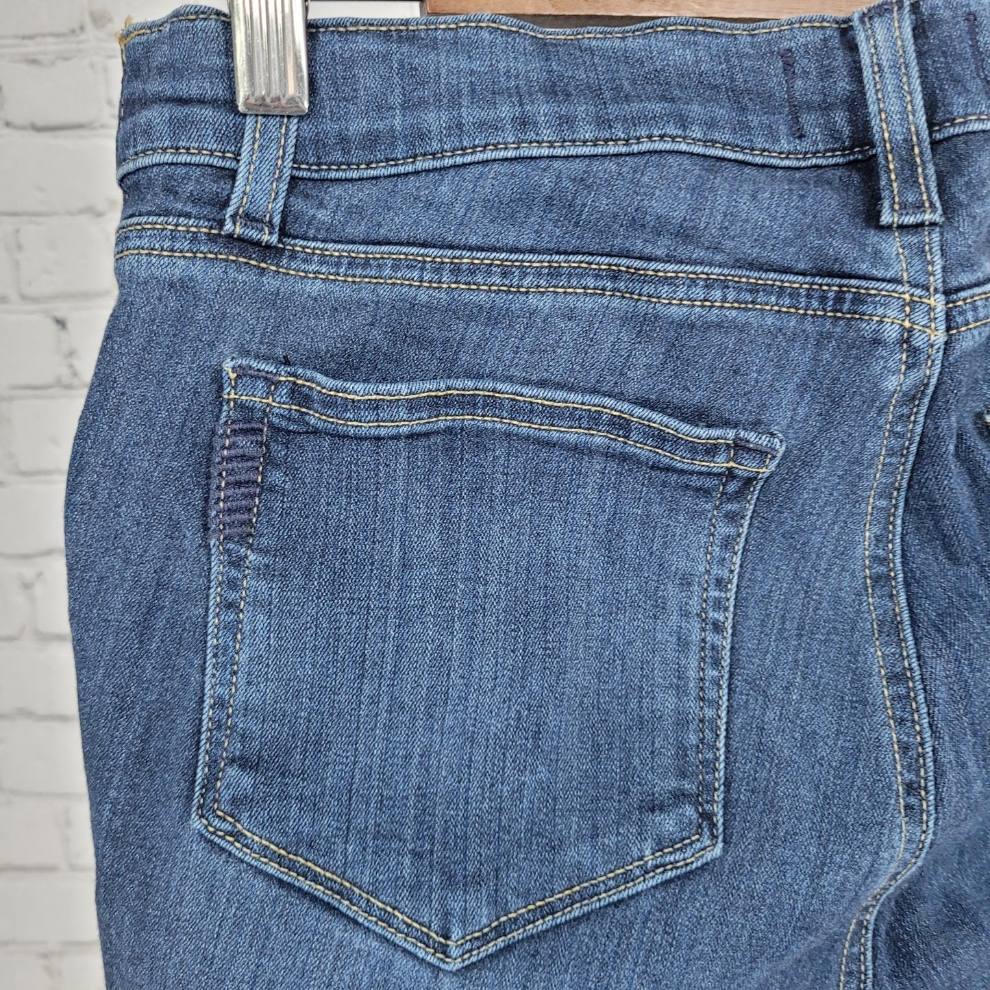 Paige Blue Denim Verdugo Ultra Skinny Maternity Low Rise Jeans Size 27 (30x29)