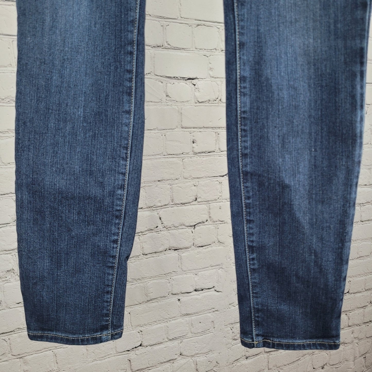 Paige Blue Denim Verdugo Ultra Skinny Maternity Low Rise Jeans Size 27 (30x29)