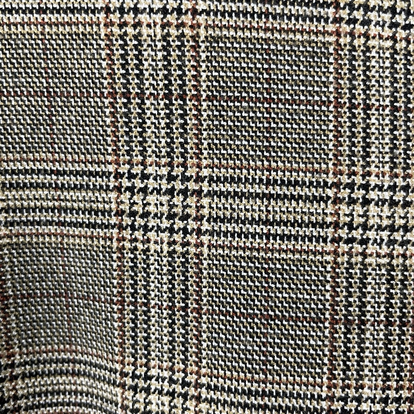 Zara Brown Plaid High Rise Pleated Straight Wide Leg Pants Size Small S (27x32)
