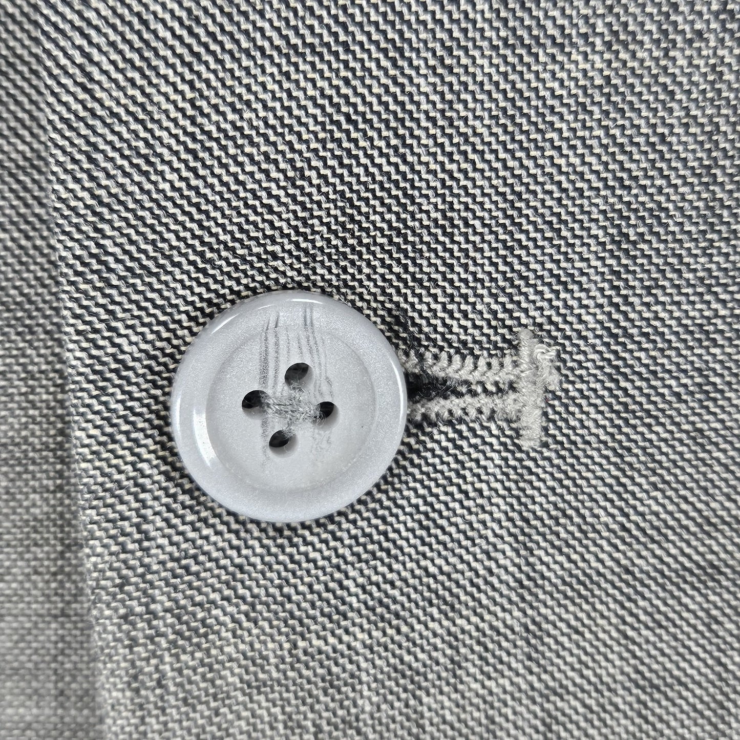 Bykowski Tailor & Garb Grey 5 Button Lined Welt Pockets Suit Vest Waistcoat 36
