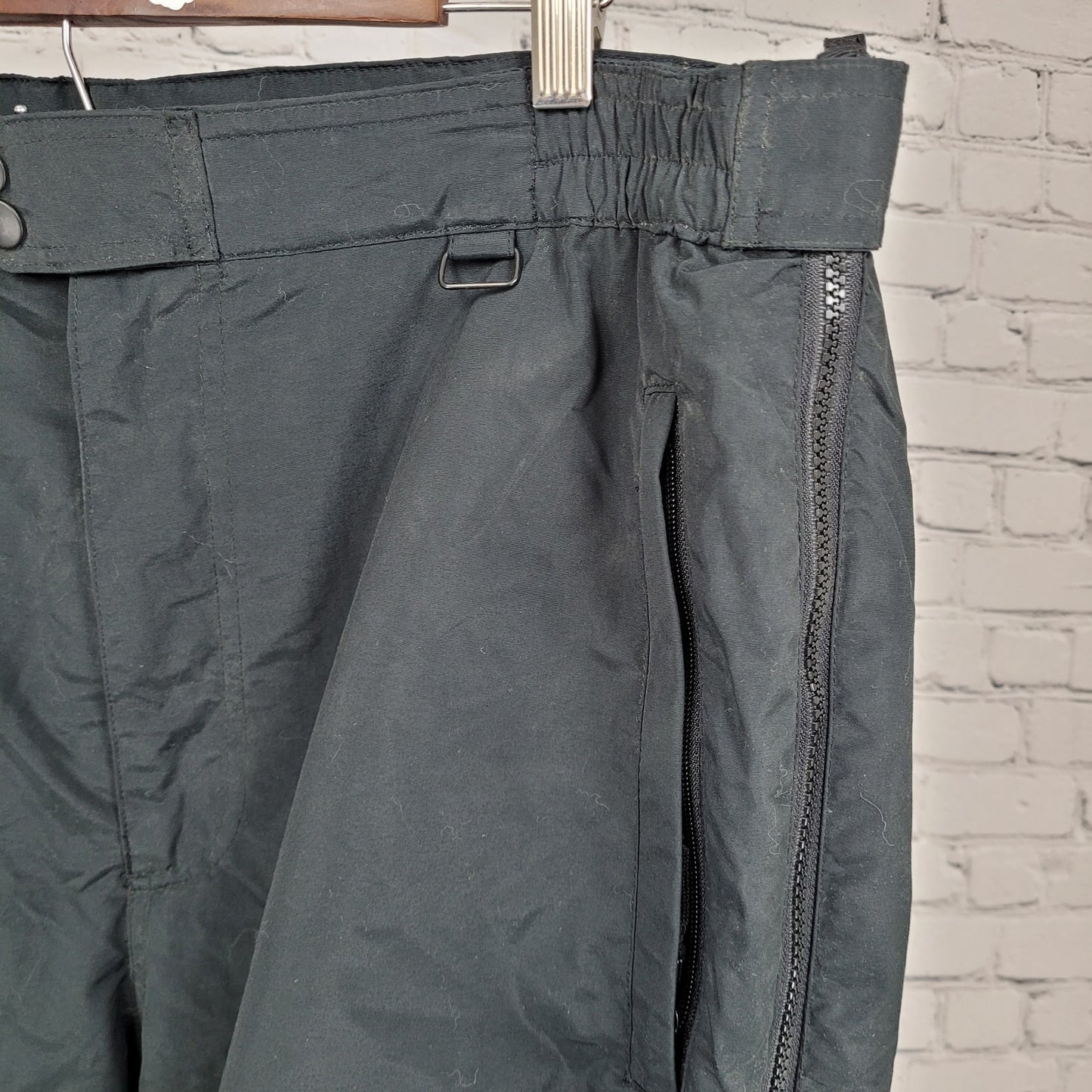 Obermeyer Black Adjustable Waist Snow Ski Pants Size XL Short (36x28)