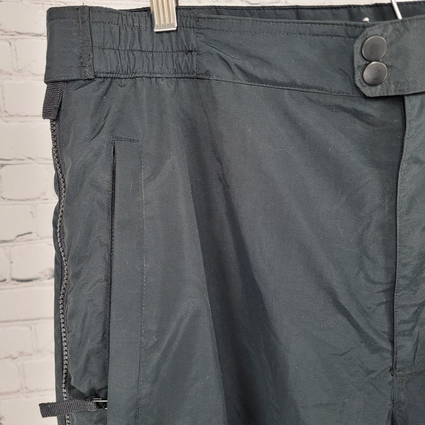 Obermeyer Black Adjustable Waist Snow Ski Pants Size XL Short (36x28)