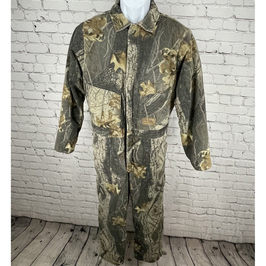 Walls Outdoors Camo Realtree Hardwoods Insulated Coveralls USA Youth Size 20