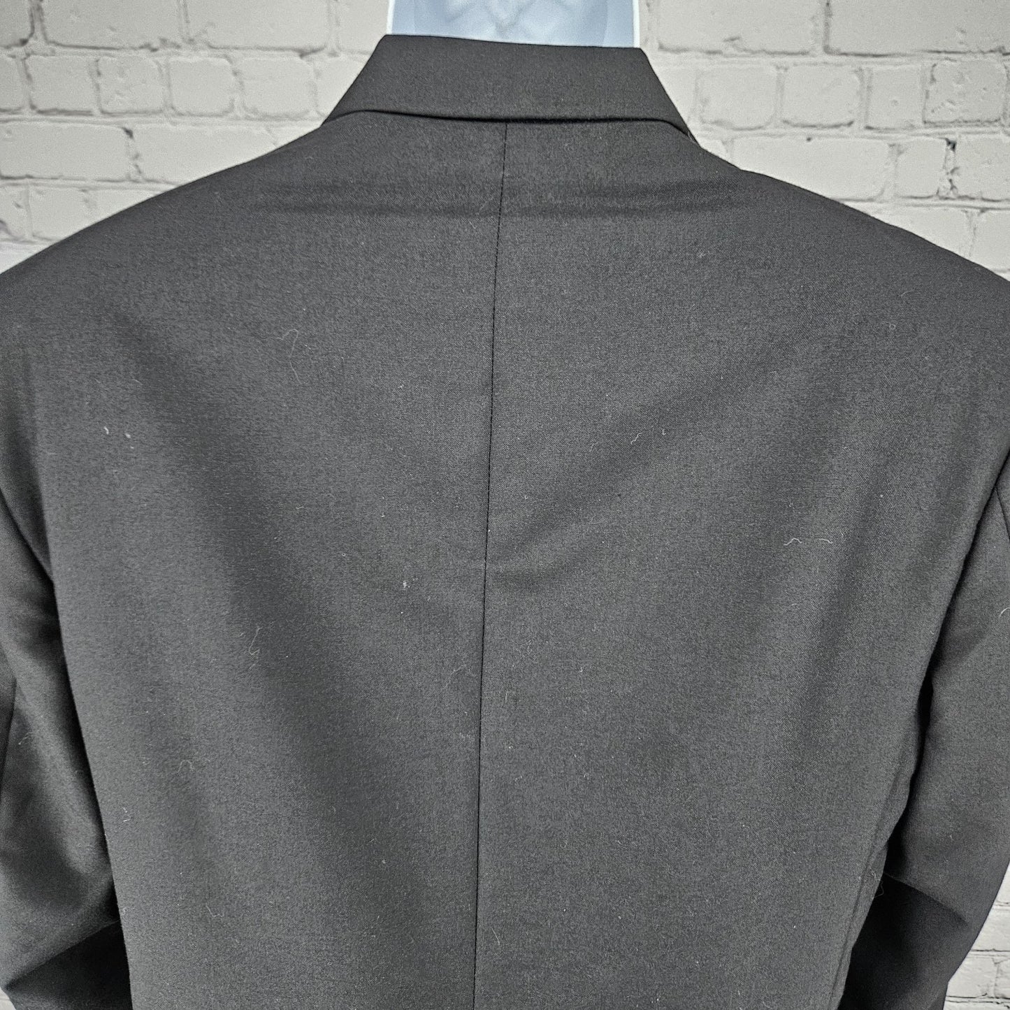 Doni Barassi Black Notch 1 Button Tuxedo Full Suit 2 Piece Set 38R/30R (30x29.5)