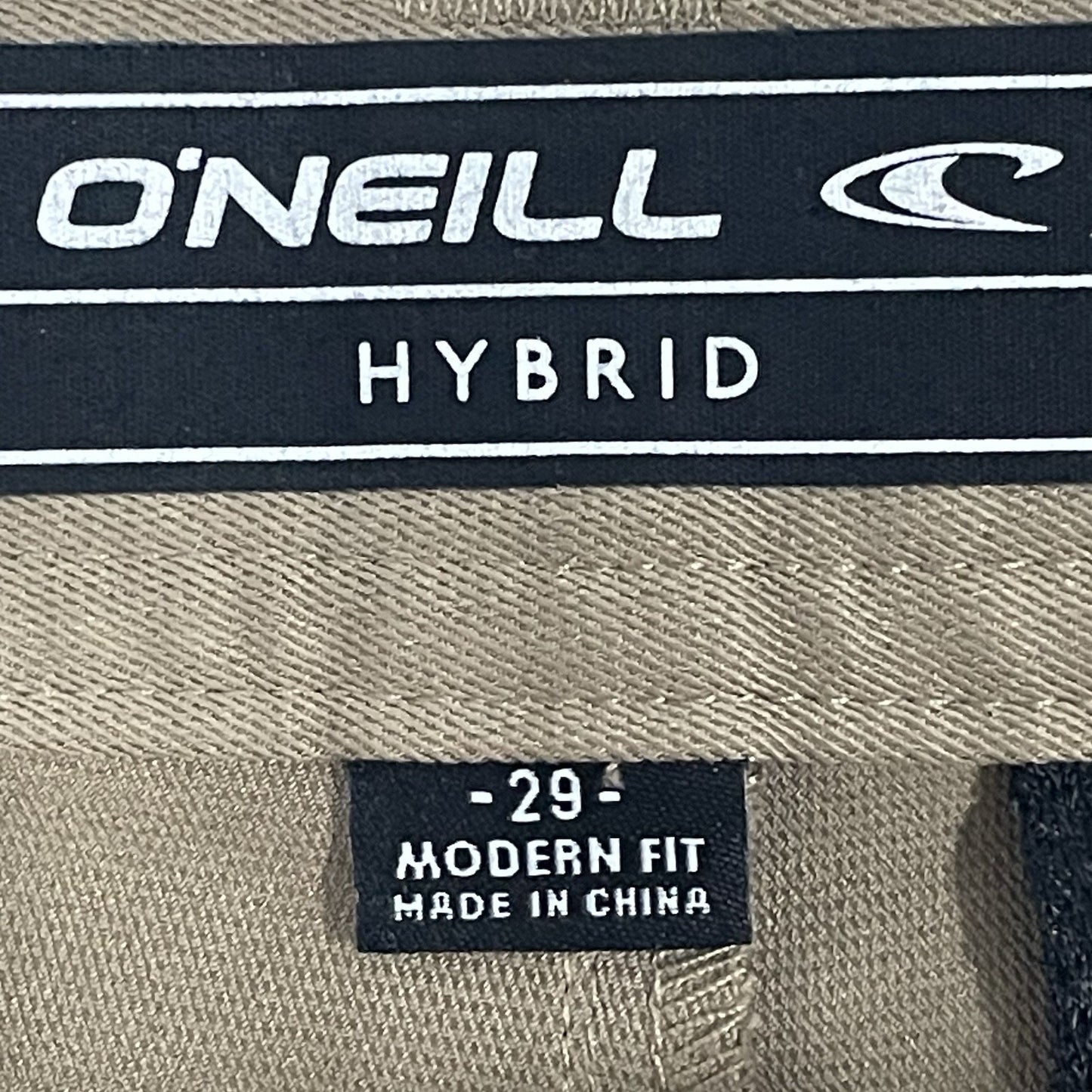 O’Neill Brown Modern Fit Hybrid Hyperdry Straight Chino Pants Size 29 (28x27.5)