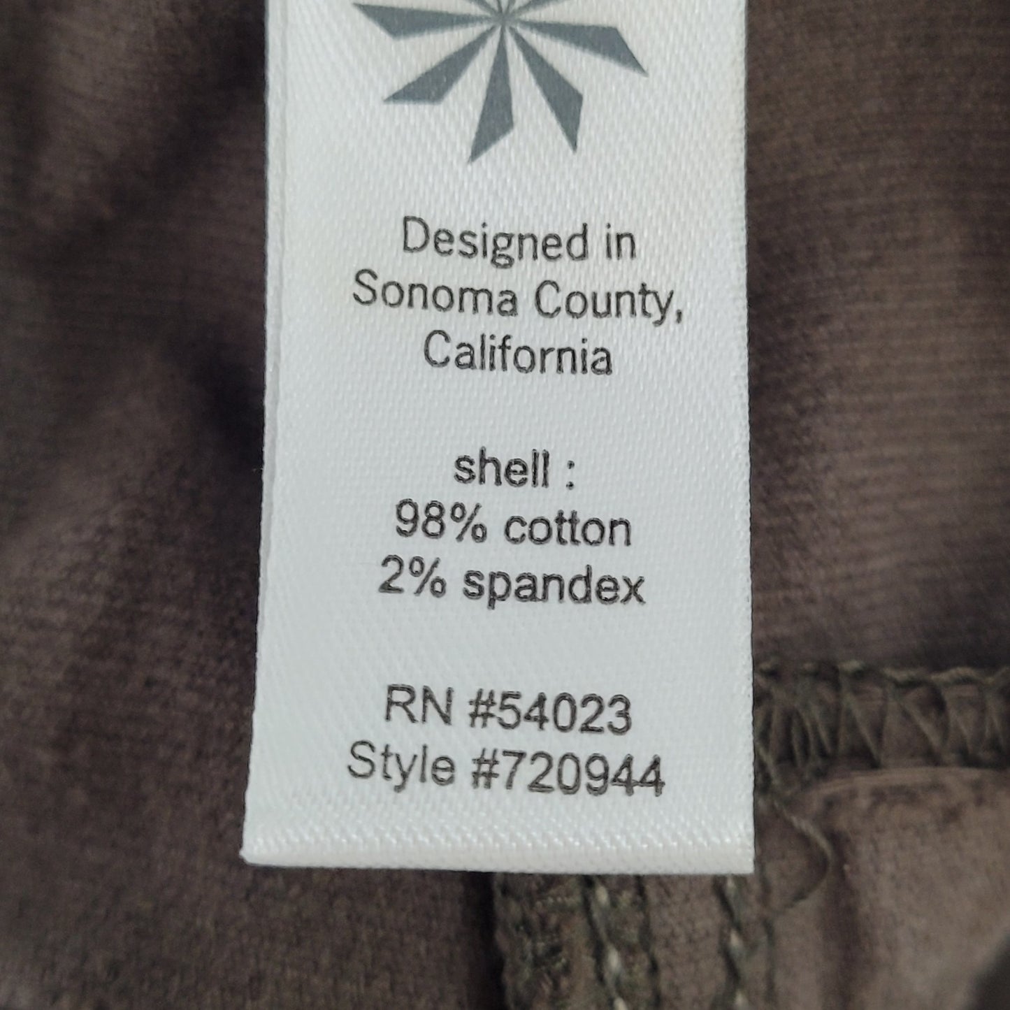 Athleta Green Brown Corduroy Cotton Stretch Pockets Mini Skirt Size 6 (30x16.5)