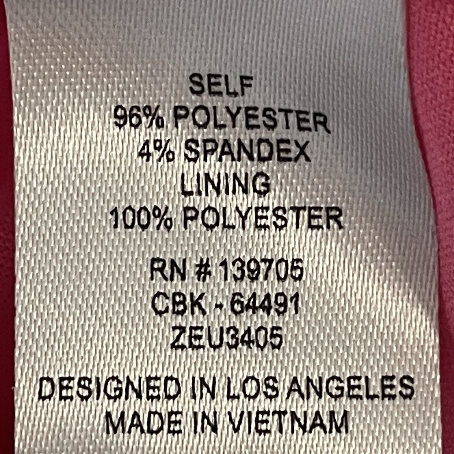 NWT Nickie Lew Pink Rhinestone A Line Stretch Zip High Neck Dress Girls Size 12