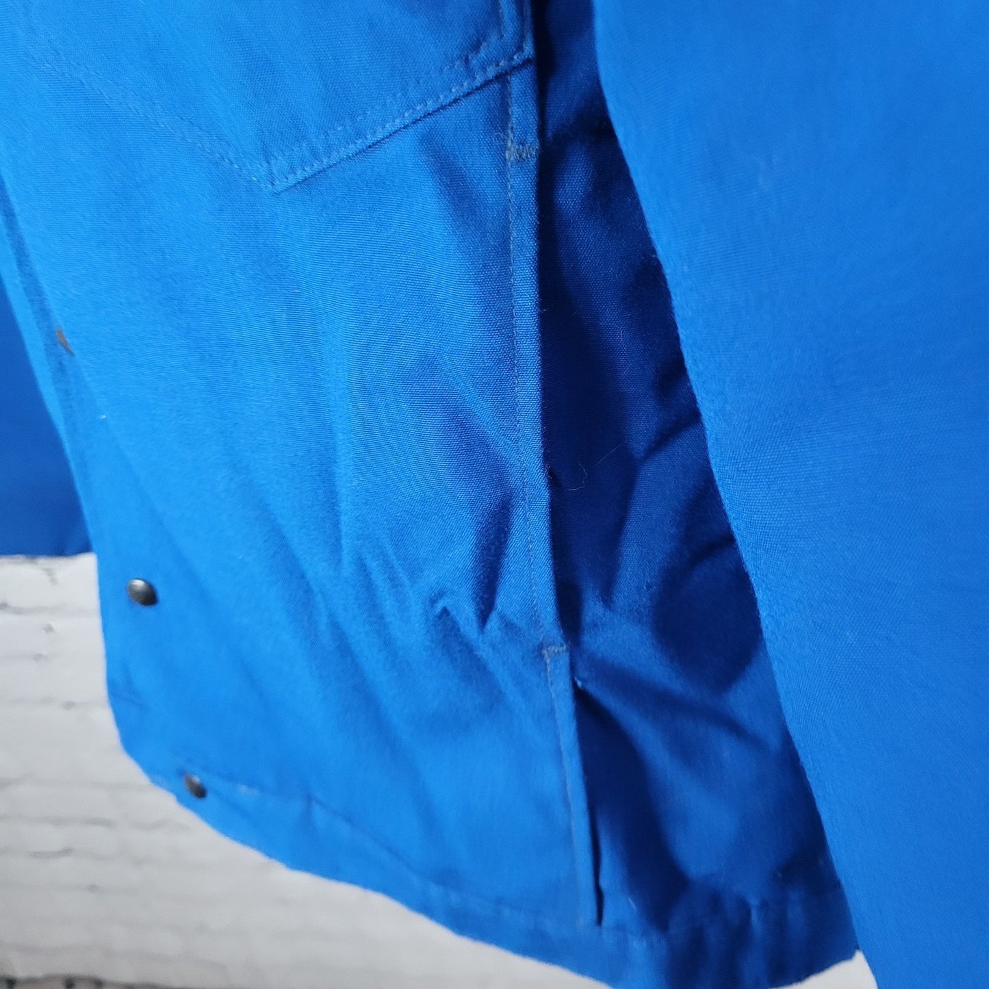 Workrite Blue Nomex III Flame Resistant 2 Layer Uniform Workwear Jacket USA 46