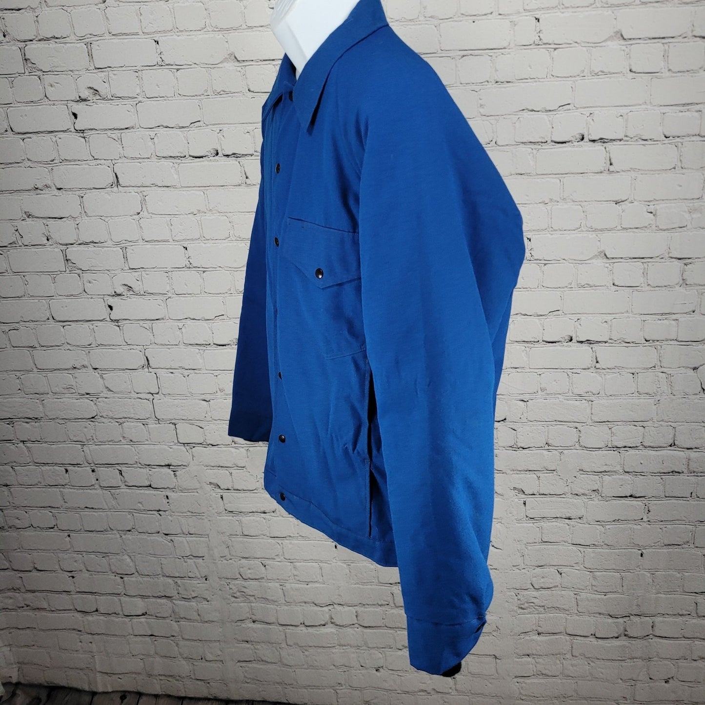 Workrite Blue Nomex III Flame Resistant 2 Layer Uniform Workwear Jacket USA 46