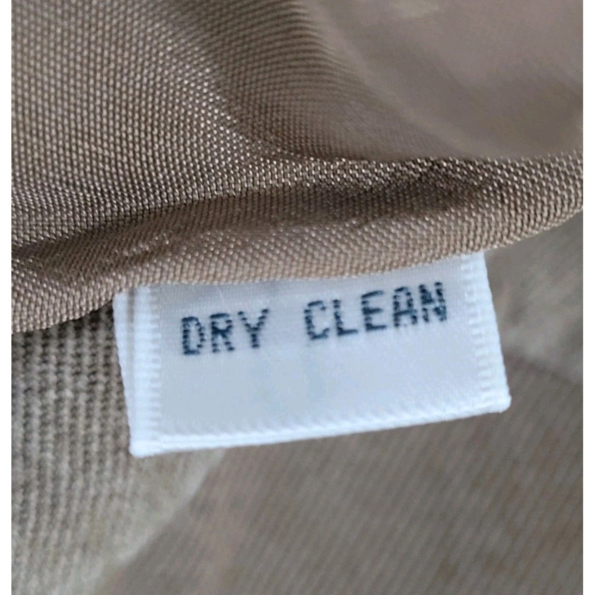 VTG Linda Allard By Ellen Tracy Brown 100% Silk Pencil Skirt Size 14 (30x30.5)