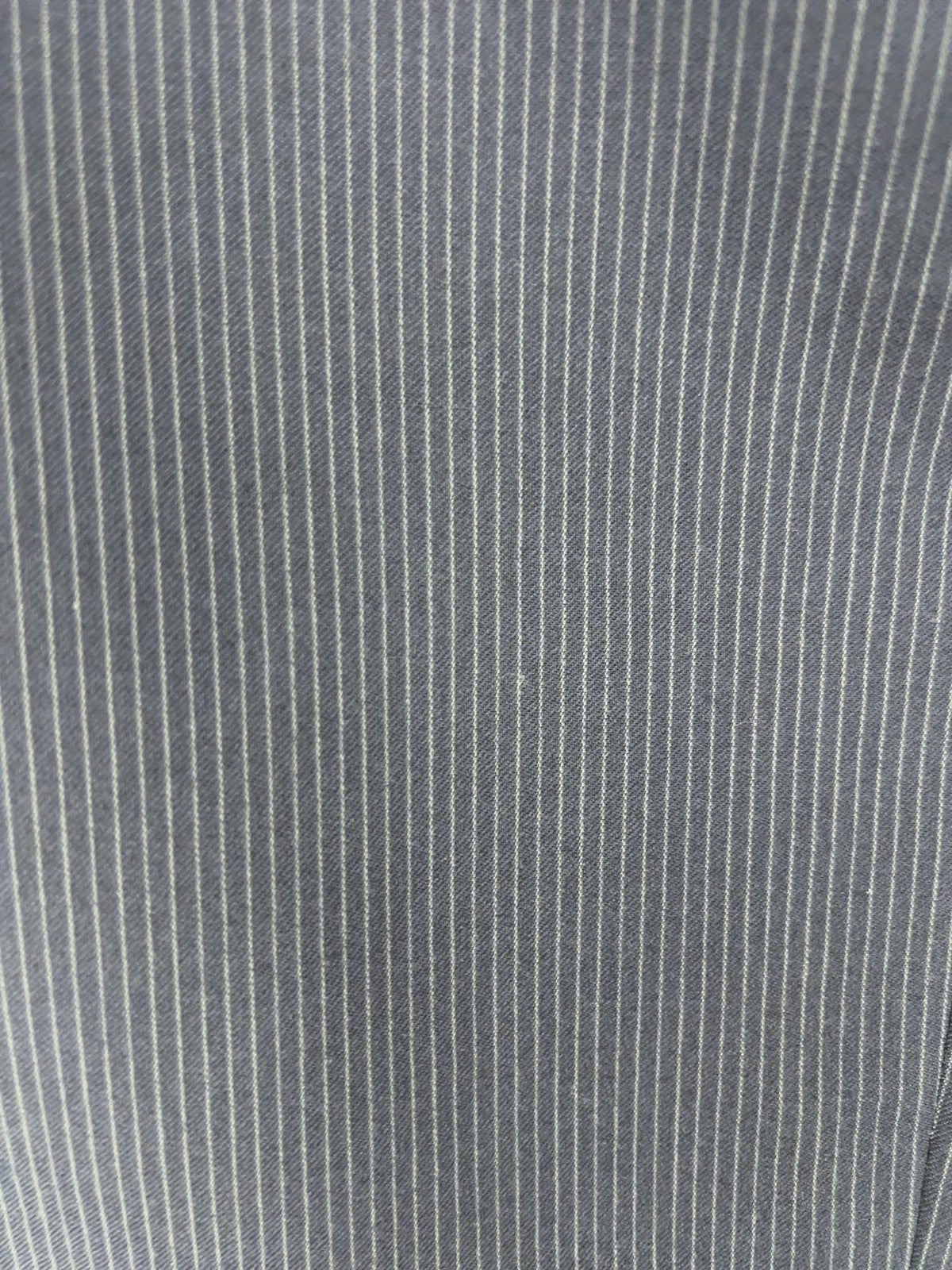 Jones New York Collection Navy Pinstripe Wool 2 Button Blazer Sport Coat 38S