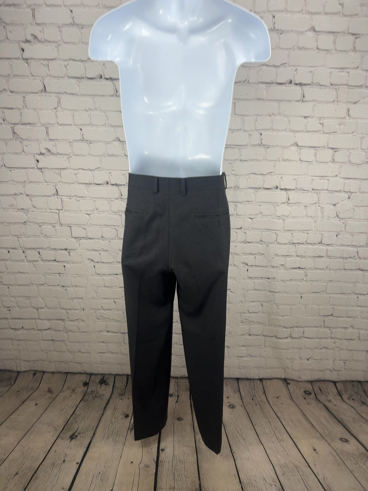 Combatant Gentlemen Charcoal Gray 100% Wool 2 Button 2 Piece Suit 42L (34X33)