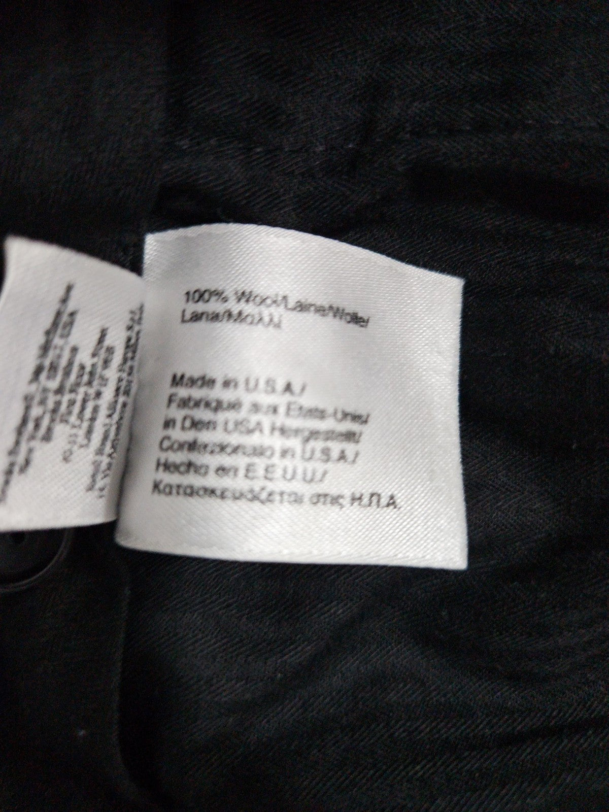 Brooks Brothers Charcoal Gray 100% Wool Flannel Men's Dress Pants 34 (32X30)