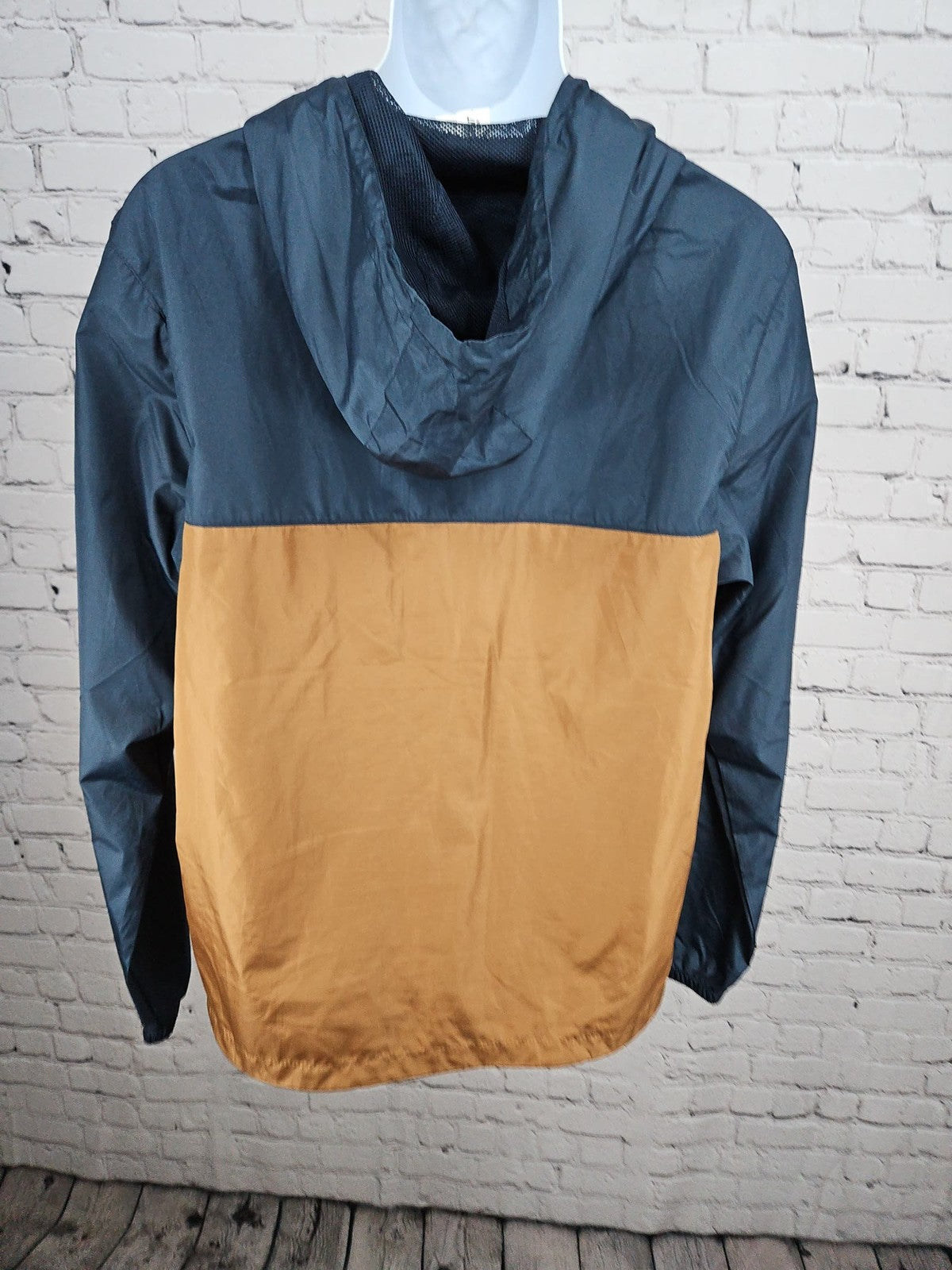 Independent Trading Co Grand Canyon Conservancy Navy Brown Windbreaker M
