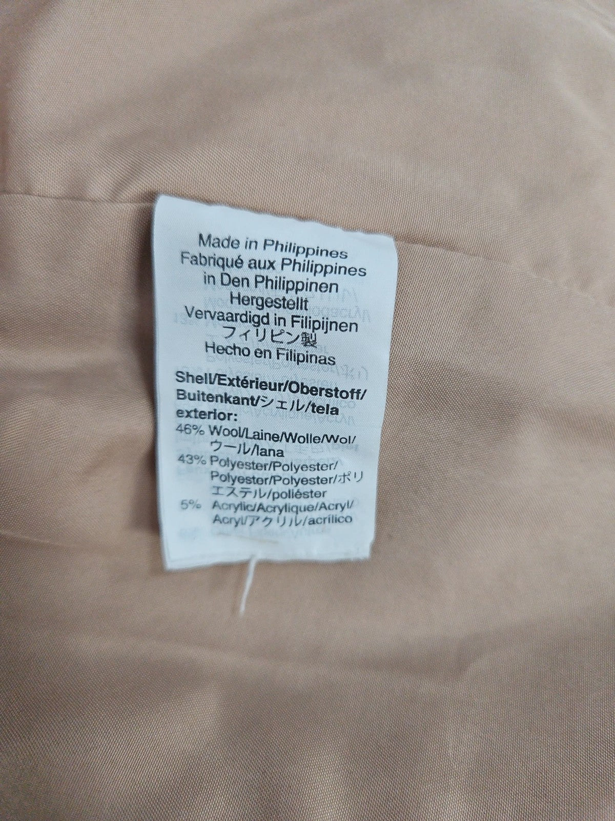 J.Crew Mercantile Camel Wool Blend Faux Fur Hooded Parka Coat Women's 4