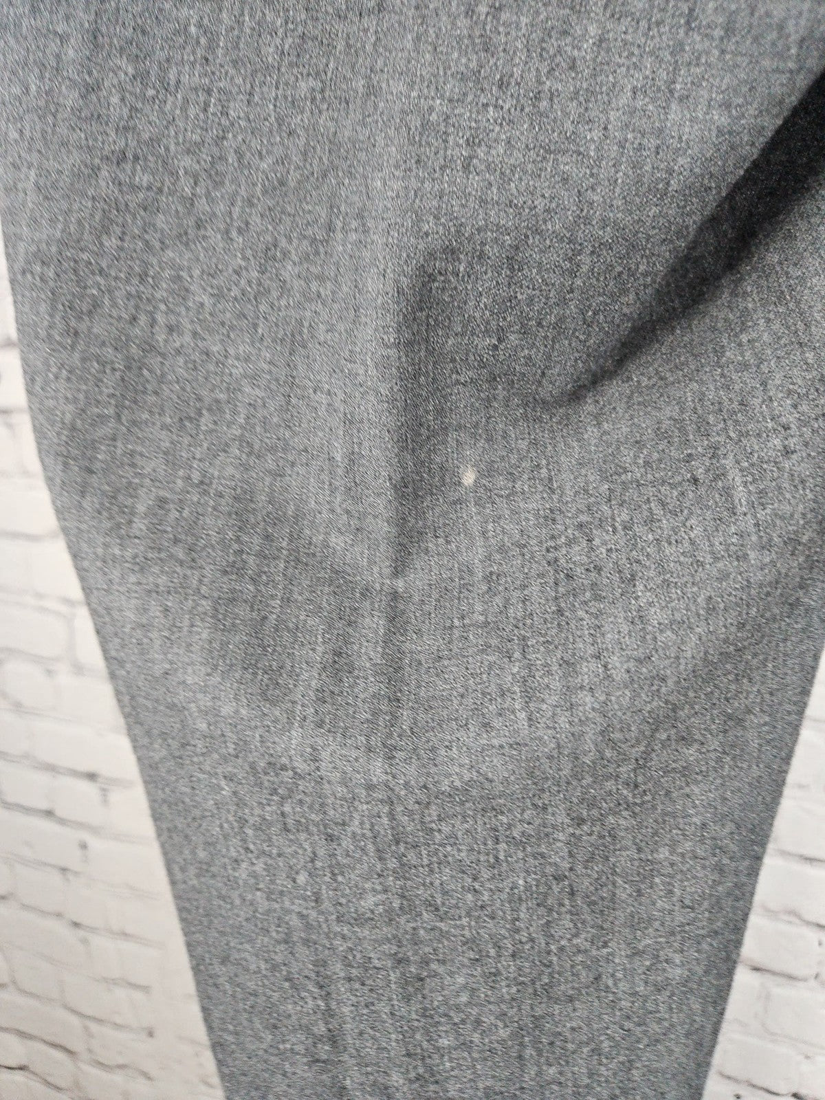 Hart Schaffner Marx Gray Wool Blend Flat Front Dress Pants 38 (39X30)
