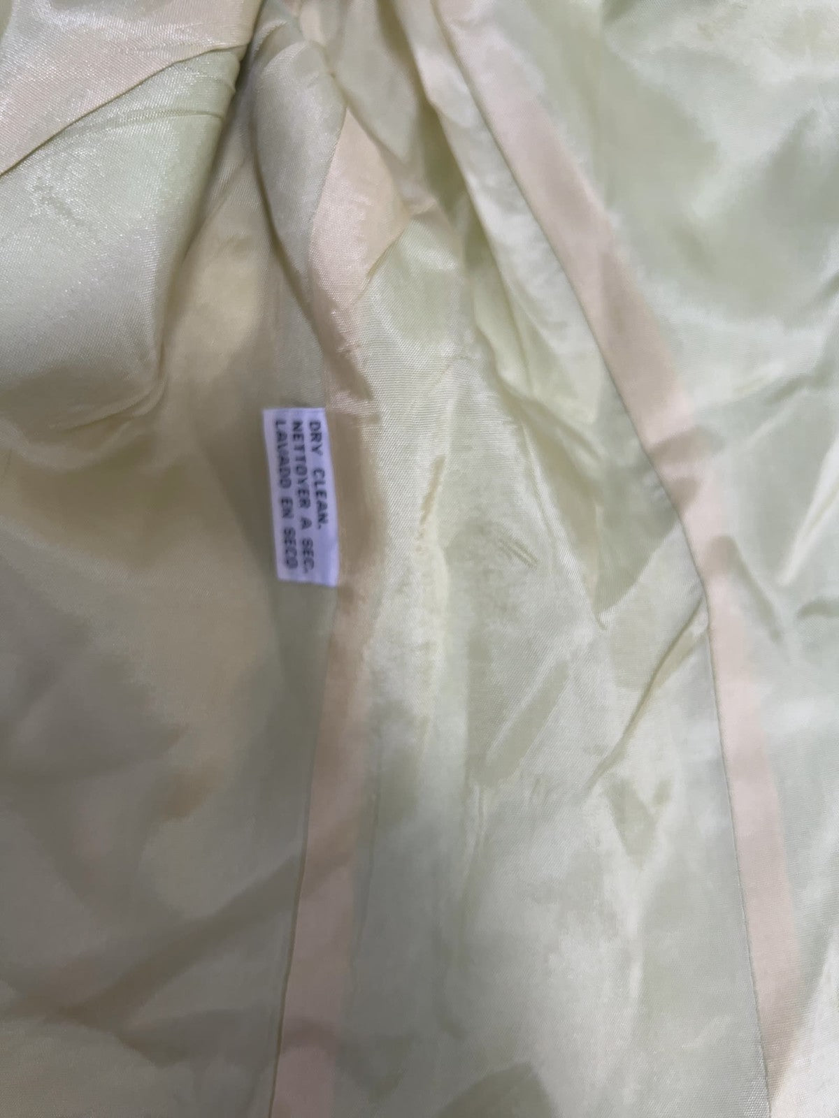 VTG Evan-Picone Lime Green White Trim Linen Blend Short Sleeve Shirt Dress 8