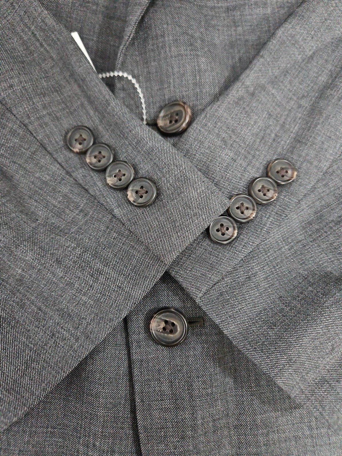 NWD Lauren Ralph Lauren Gray 100% Wool 2 Button Notch Blazer Sport Coat 50R