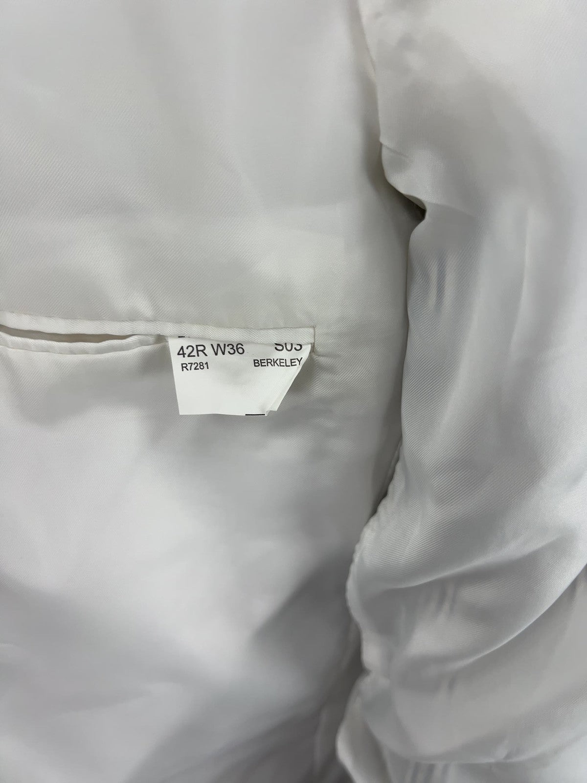 Brooks Brothers Blue White Seersucker Cotton 2 Button Blazer Sport Coat 42R