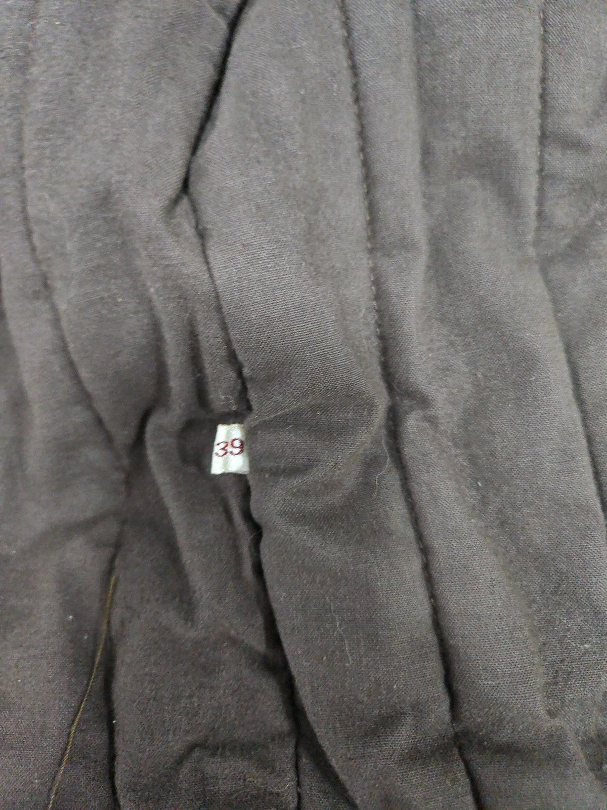 VTG Adam Spencer Brown Distressed Leather Zip Bomber Flight Jacket Men's 40