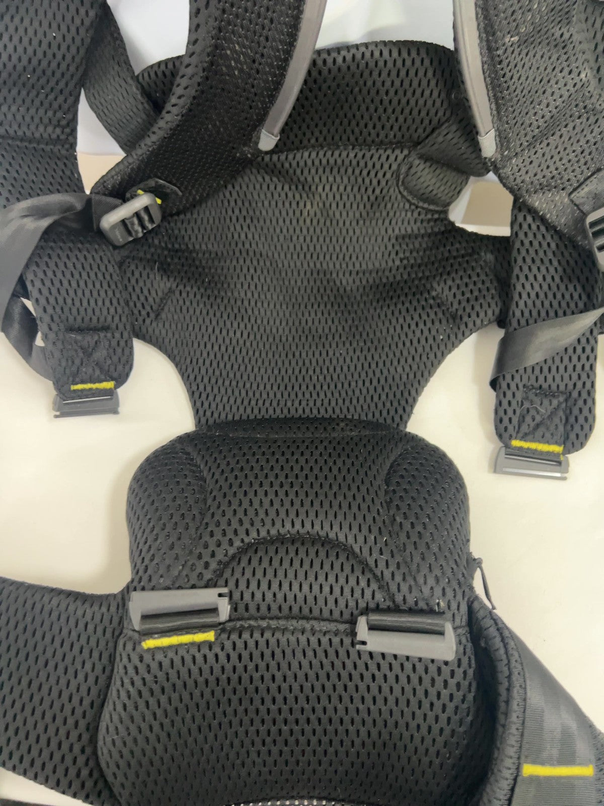Babycare Free Go Black Mesh Hip Seat Decompression Baby Carrier 0-36 Months