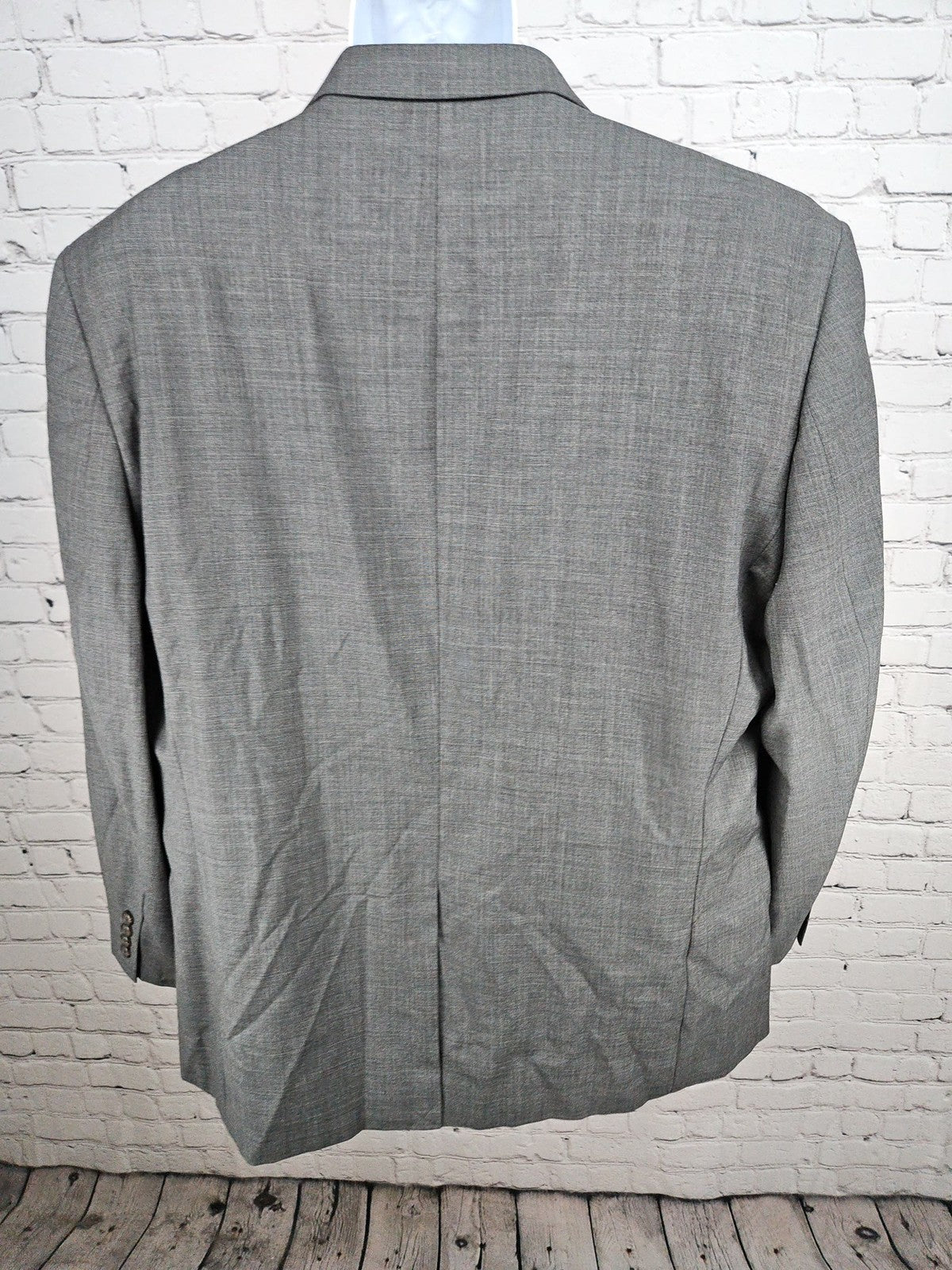 NWD Lauren Ralph Lauren Gray 100% Wool 2 Button Notch Blazer Sport Coat 50R