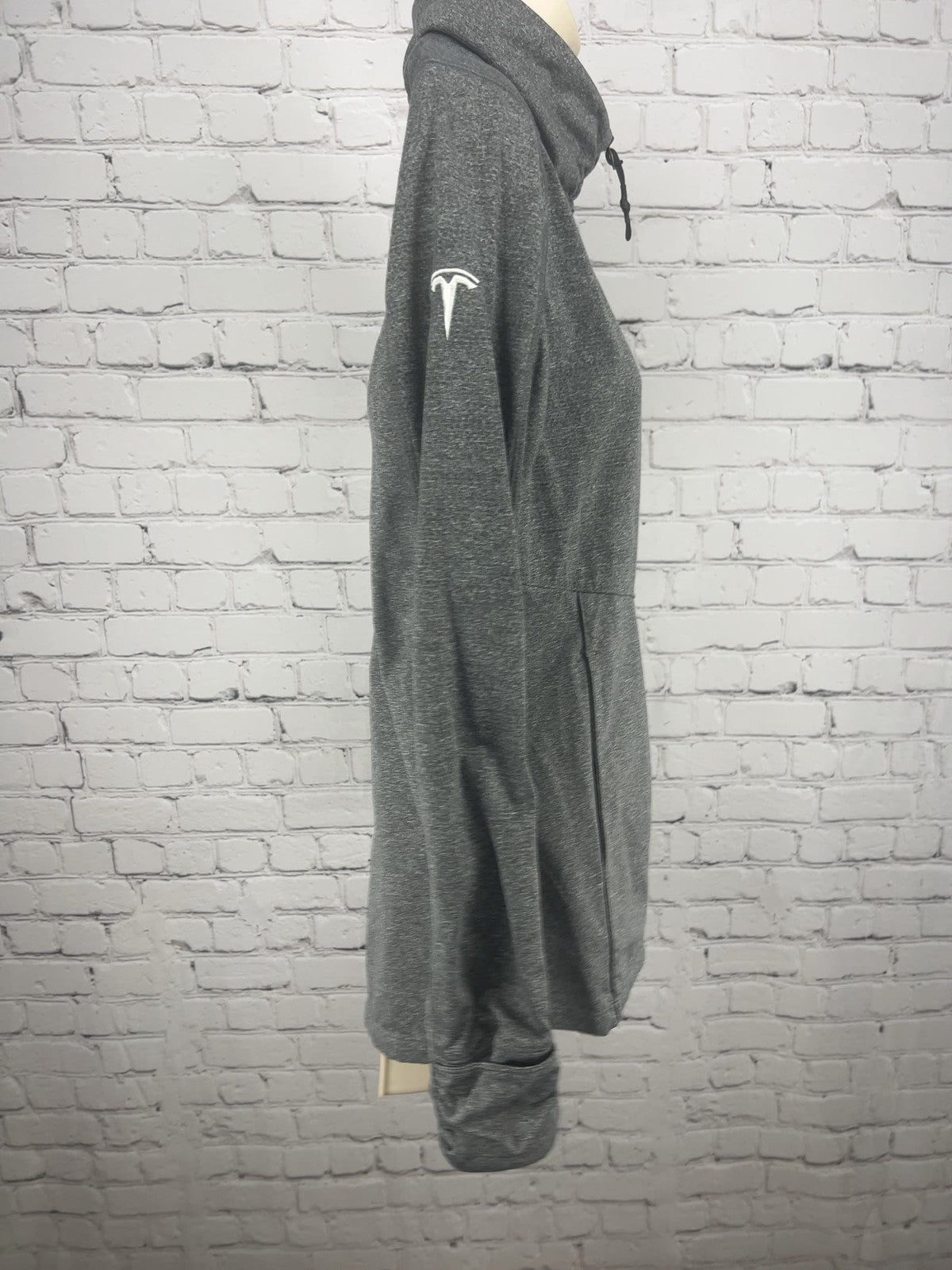 OGIO Tesla Production HR Gray Heather Full Zip Thumbhole Jacket Women's M