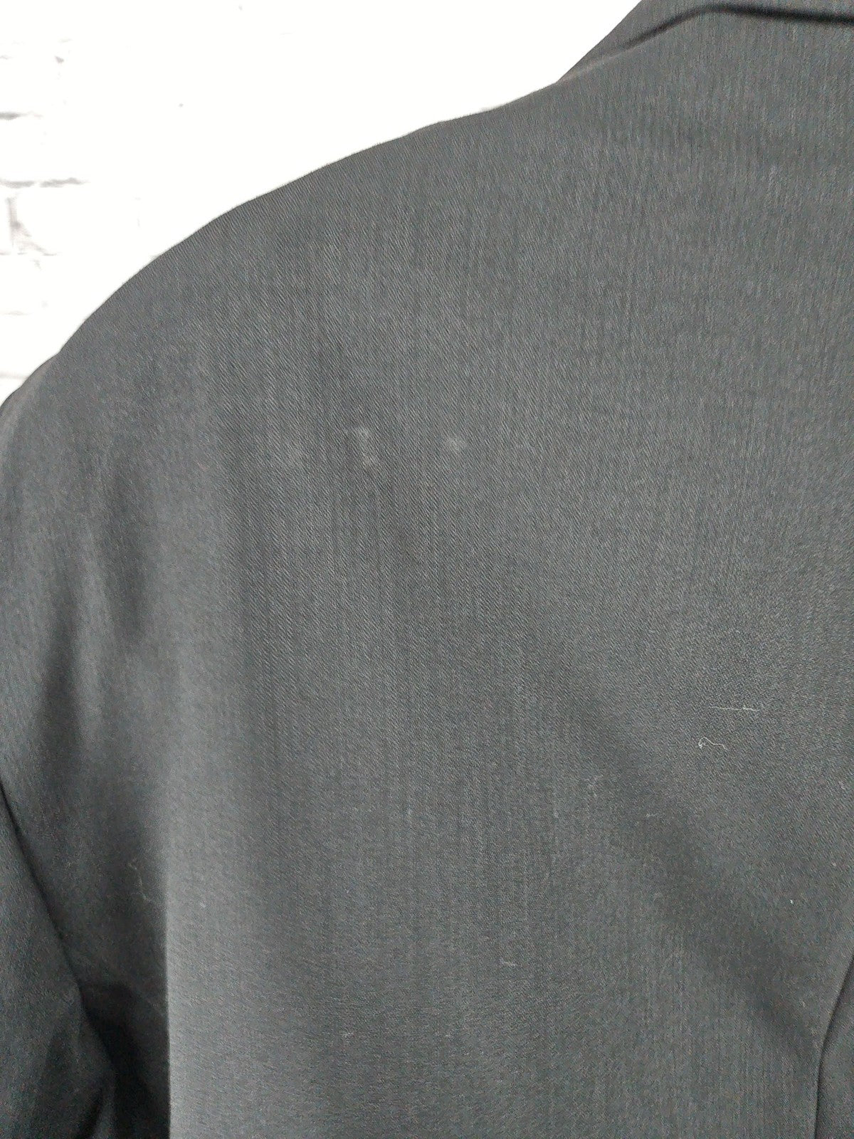 Calvin Klein Black Wool Extreme Slim Fit 2 Button Notch Blazer Sport Coat 44R