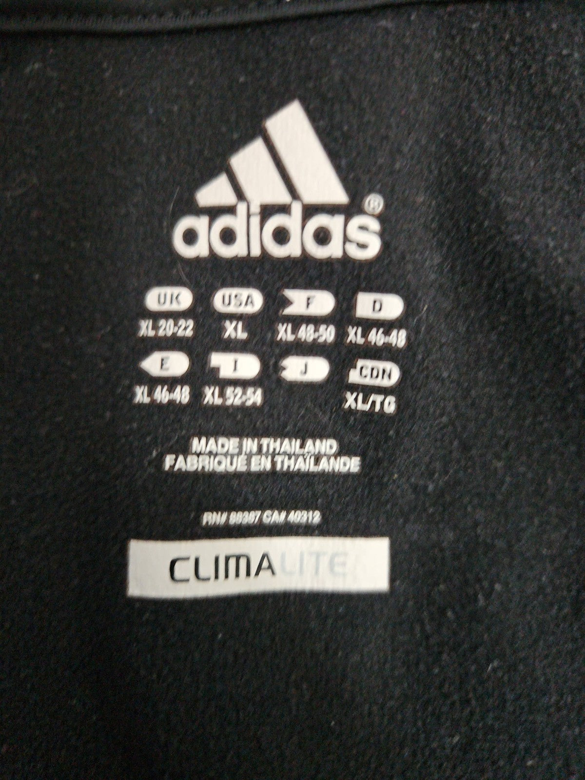 Adidas Techfit Black Full Zip Funnel Neck Thumbhole Track Jacket Women's XL