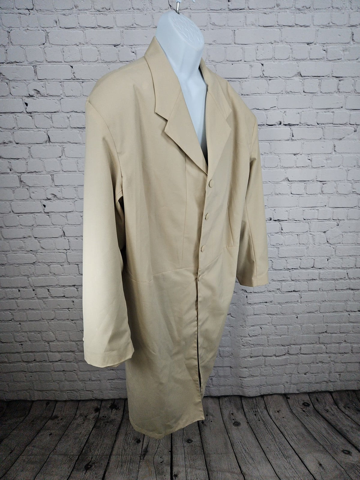 Frontier Classics Tan Wool Blend Frock Coat Old West Reenactment Cowboy 52