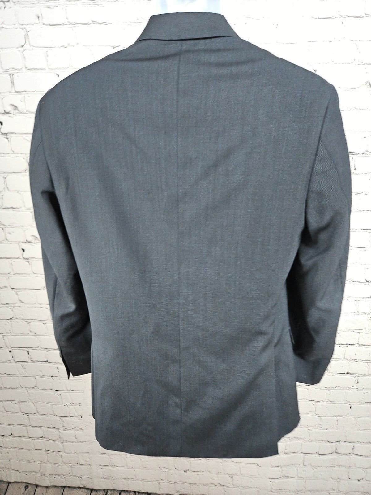 Jos A Bank Navy Nailhead 100% Wool Slim Fit 2 Button Blazer Sport Coat 39R