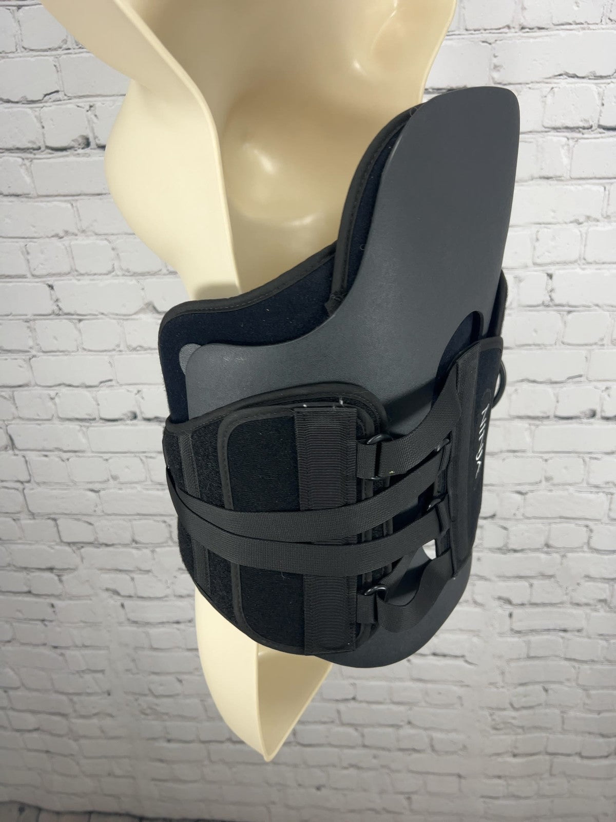 Ninja LSO Black Rigid Lumbar Sacral Orthosis Back Brace Support Adjustable