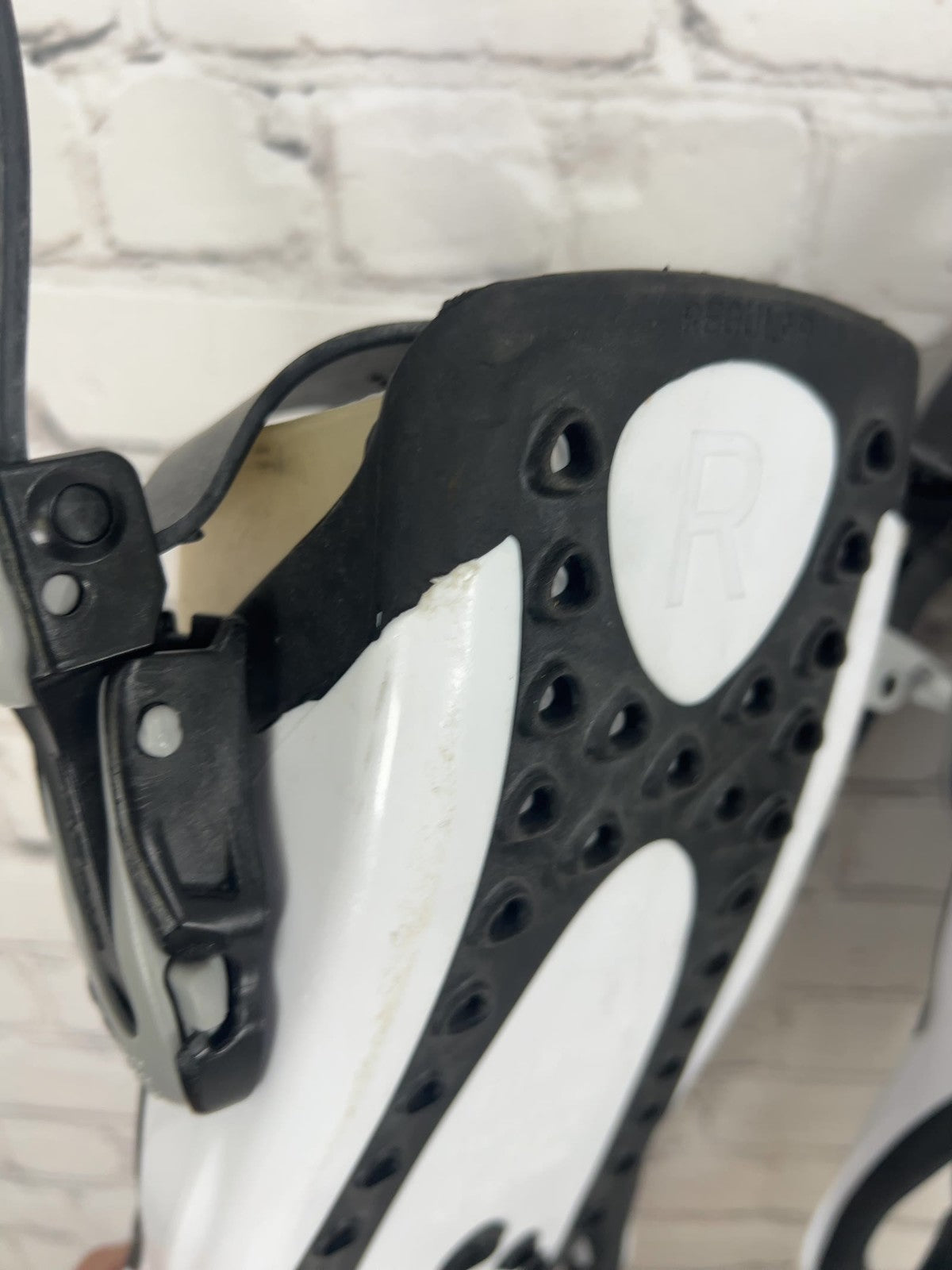 Mares X-Stream Black White Open Heel Strap Scuba Diving Fins Regular