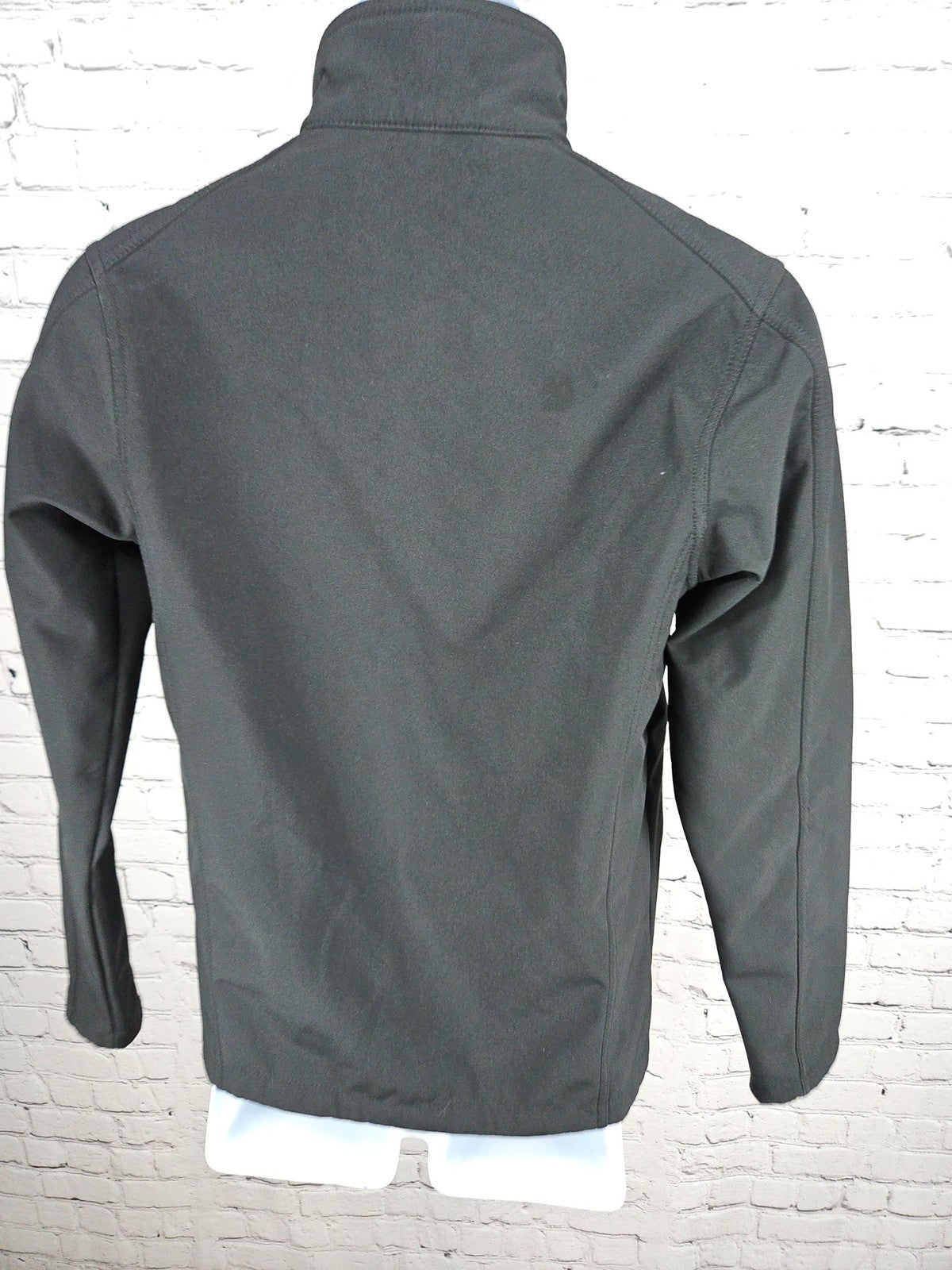 Port Authority Omni Barton Creek Black Soft Shell Full Zip Jacket Men's XS