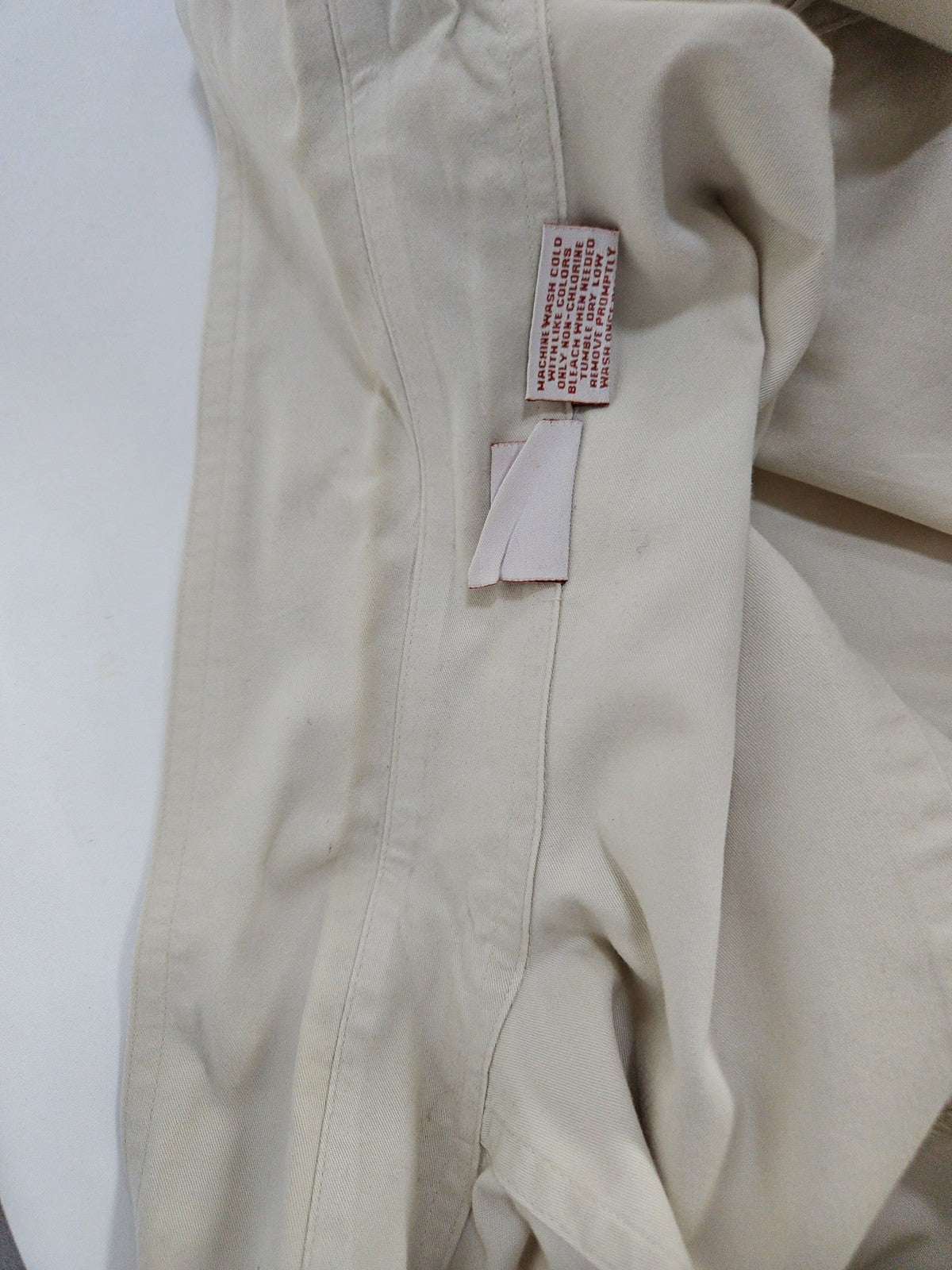 University Co-op Texas Longhorns Cream Button Down Long Sleeve Shirt XXL
