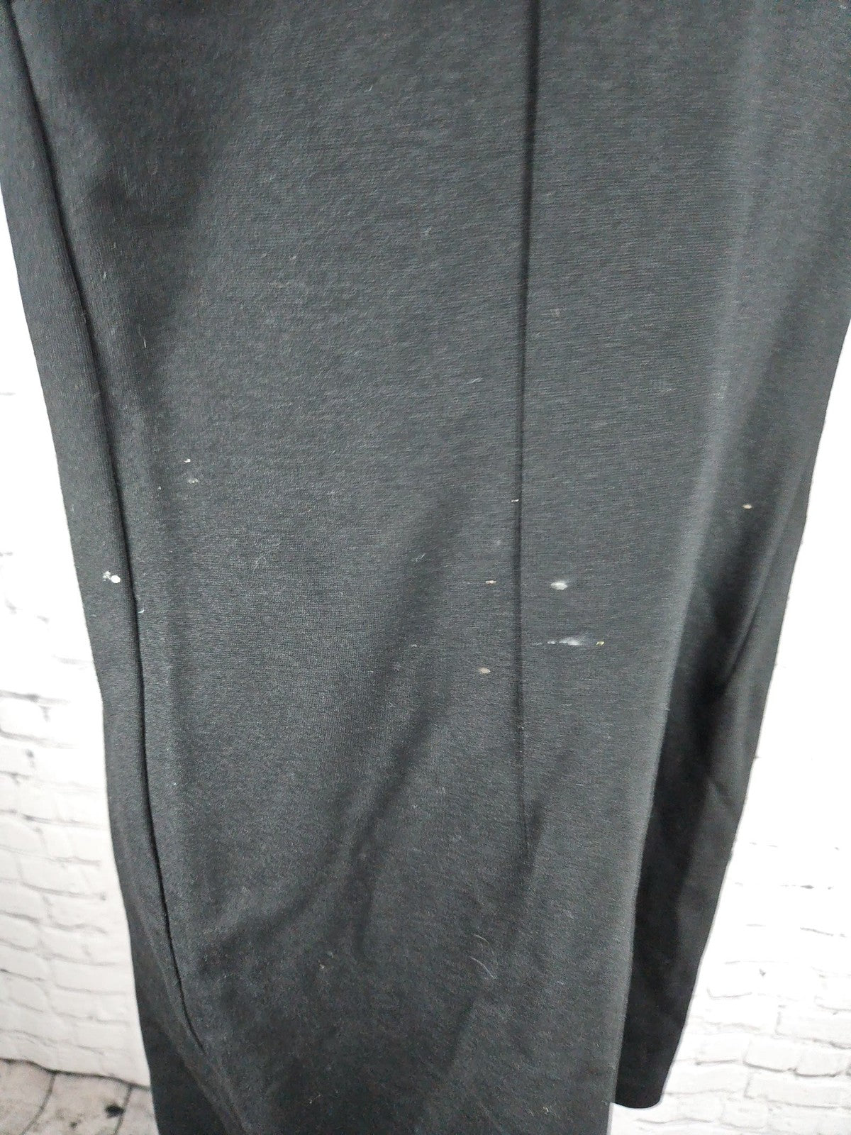 NWD Talbots Petite Black Funnel Neck Sheer Sleeve Button Shoulder Shift Dress 8P