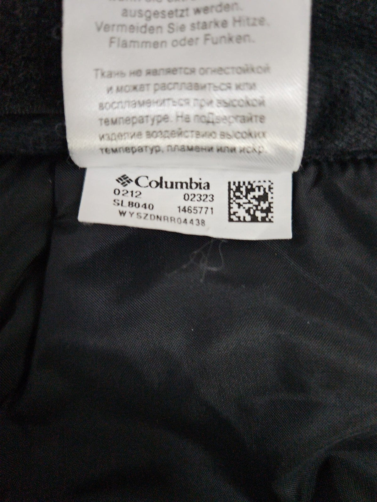 Columbia Black Insulated Straight Leg Women's Ski Snow Pants M (32X30)