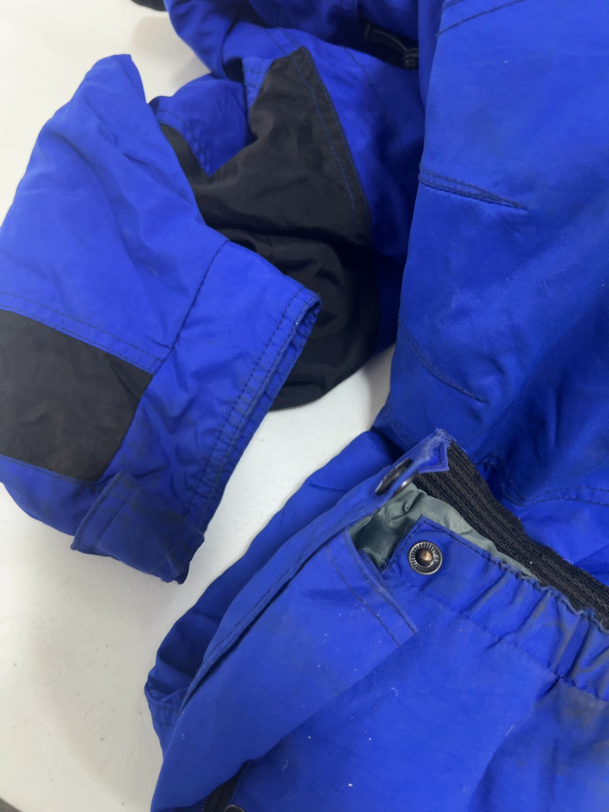 Boulder Gear Blue Gray Thinsulate Insulated One Piece Ski Snowsuit Mens XL