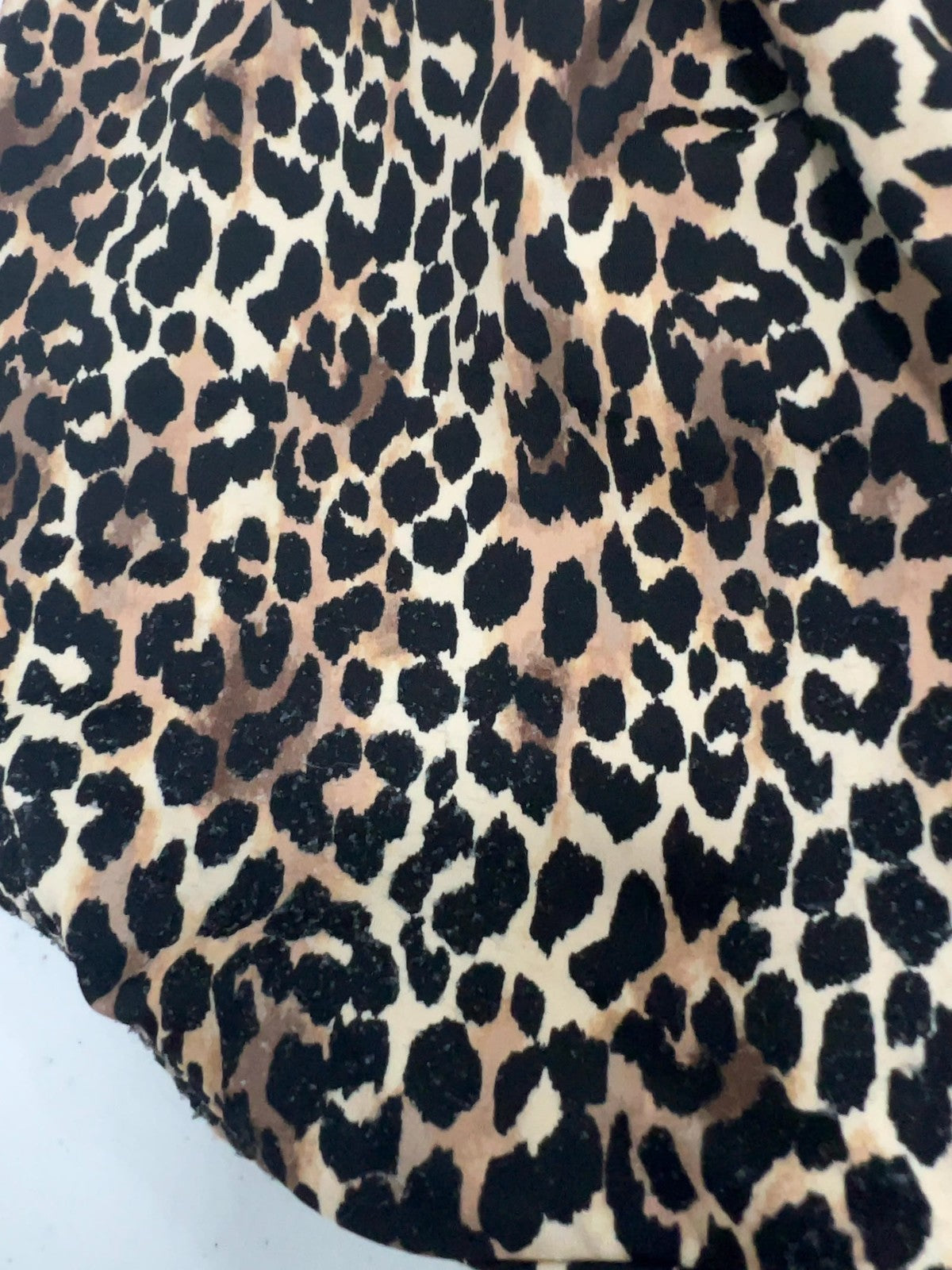 Embrace Your Curves Leopard High Neck Keyhole Ruched One Piece Swimsuit L