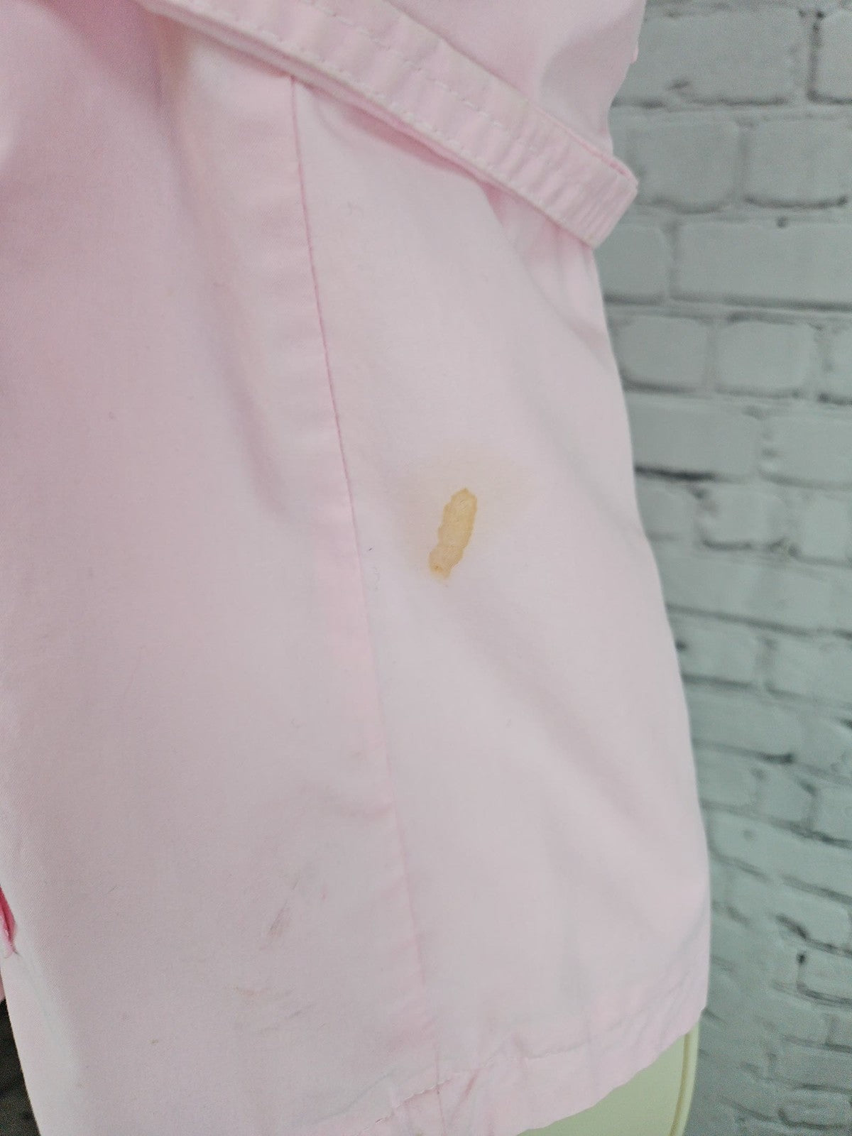OshKosh Pink Double Breasted Belted Hooded Trench Coat Jacket Girls 6X