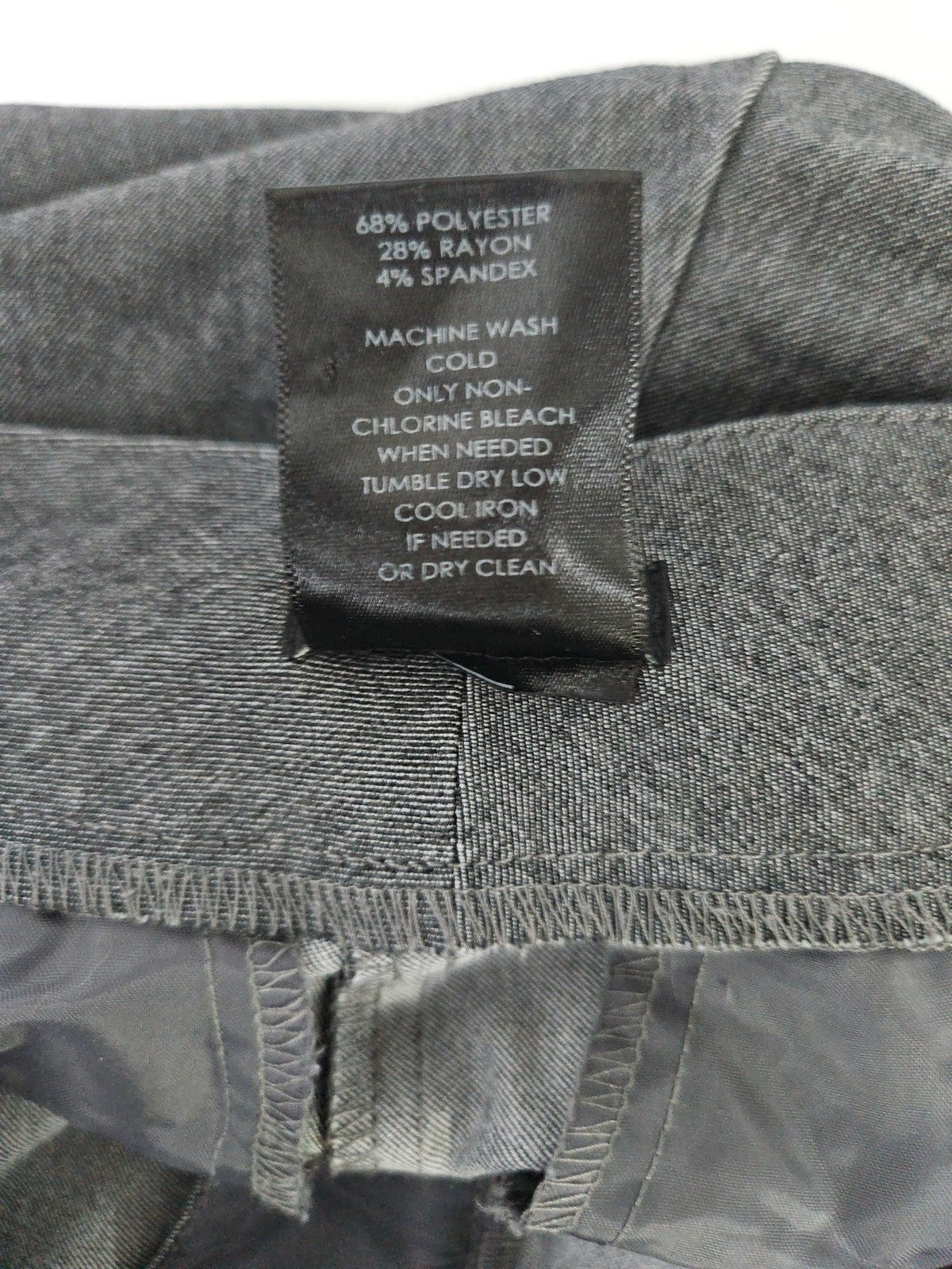 Ann Taylor Factory Petite Curvy Gray Slim Ankle Dress Pants 00P