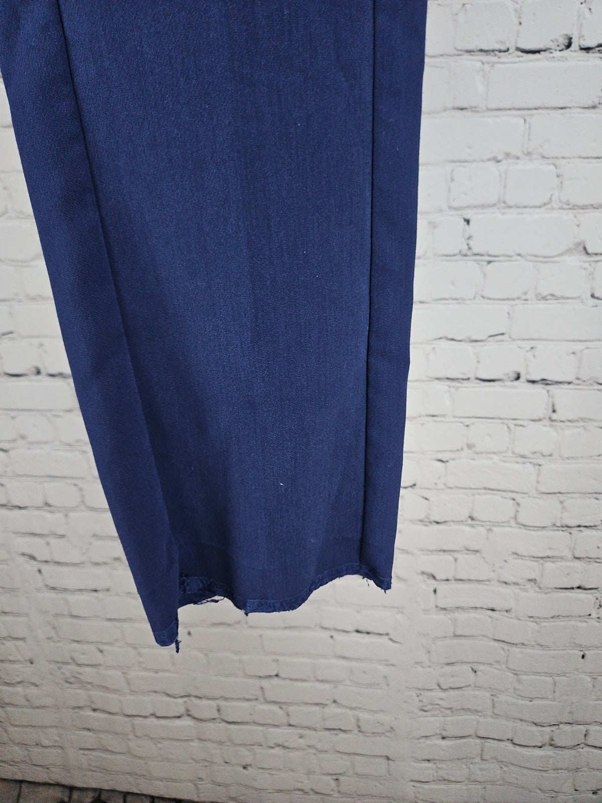 Maeve Anthropologie Navy Straight Leg Zip Pocket Trouser Pants 2 (14X32)