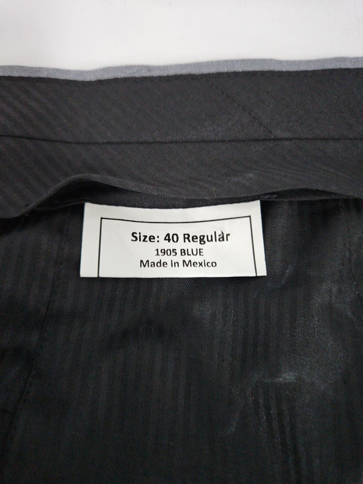 Jos A Bank 1905 Light Gray 100% Wool Flat Front Dress Pants 40R