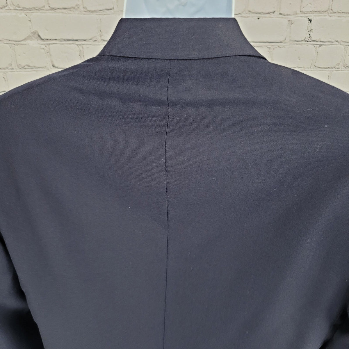 Mapelli De Milano Navy 100% Wool 2 Button Notch Blazer Sport Coat Size 37S
