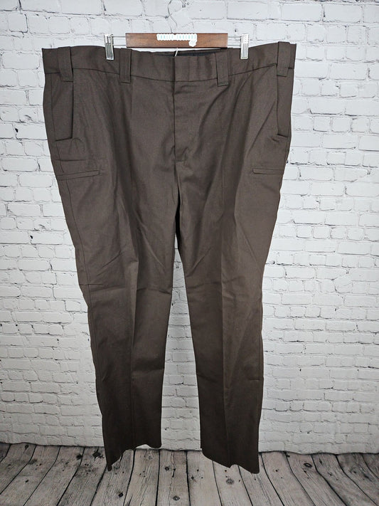 Flying Cross Brown Unhemmed Cargo Uniform Duty Pants Women's 24