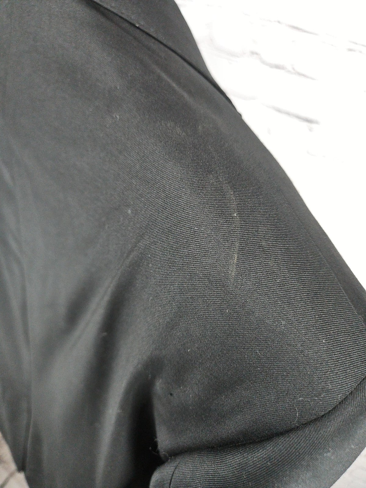Ermenegildo Zegna Trofeo Black Wool 2 Button Blazer Sport Coat 45R