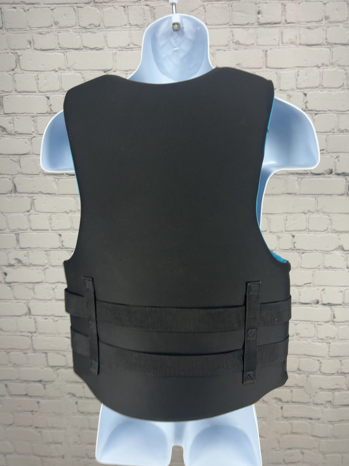 O'Brien Mens Black Blue BioLite USCG Type III Life Jacket Ski Vest Large