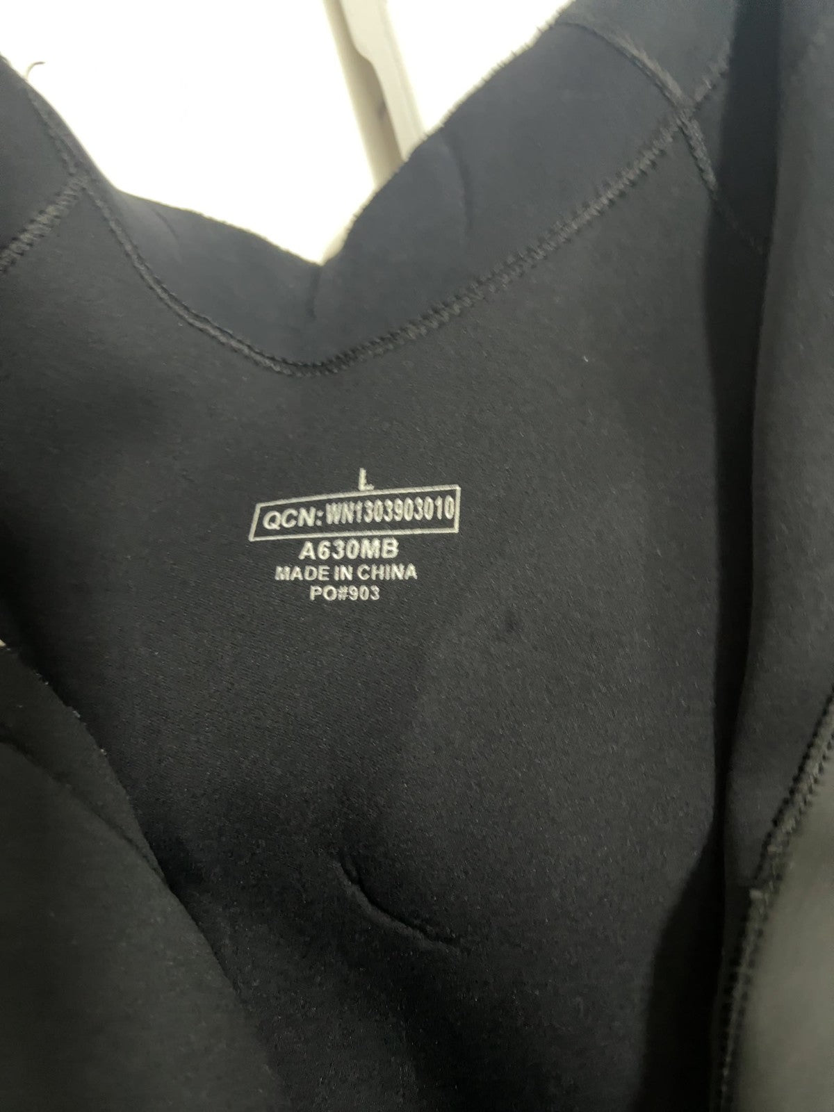 Henderson Thermoprene 3mm Black Blue Back Zip Shorty Wetsuit Mens L