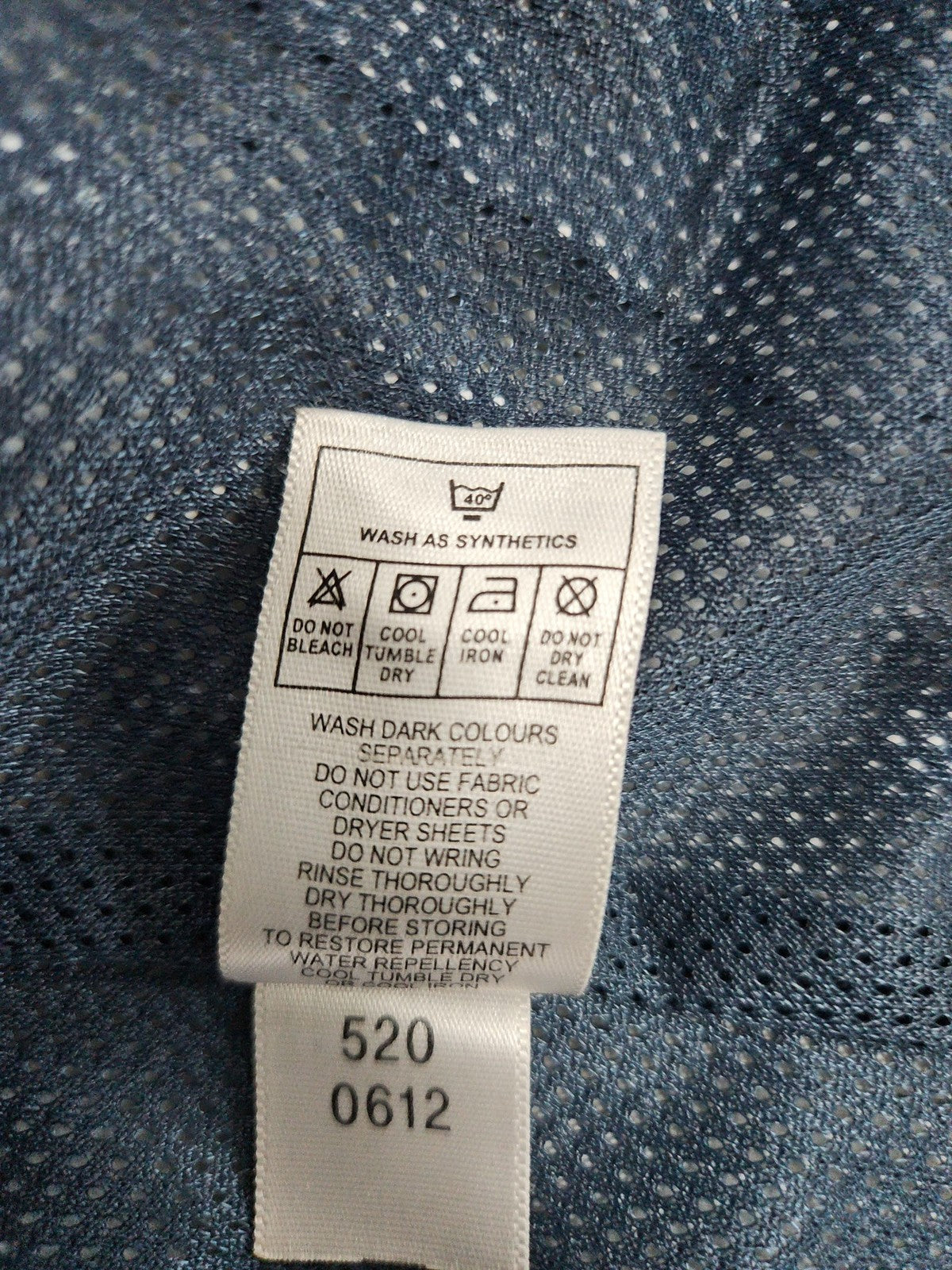 Rohan Axiom II Teal Blue Colorblock Hooded Waterproof Rain Jacket Women's L